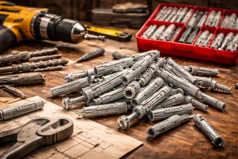 Пластиковий розпірний дюбель Артура Фішера — просте рішення для надійного кріплення в стінах під час ремонту