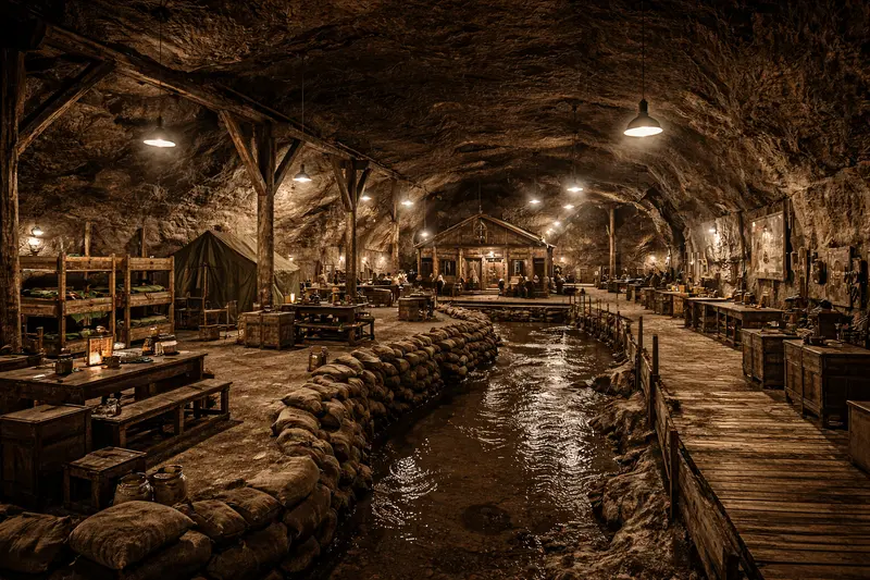 Підземний комплекс Osówka: бетонні тунелі та зали проєкту Riese у Судетах