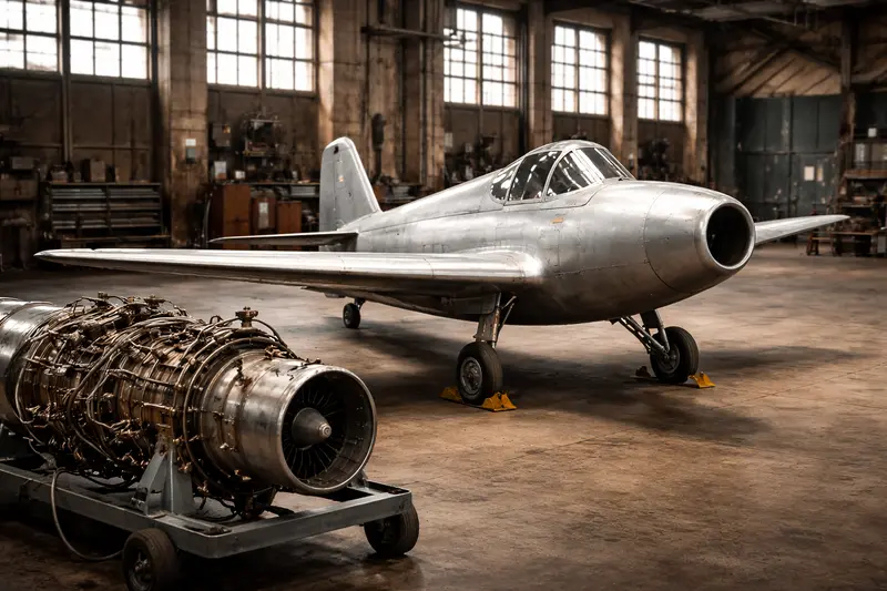 Реактивний двигун Ганса фон Огайена — рання турбореактивна технологія, що відкрила еру реактивної авіації